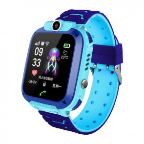 Ceas Sport Fitness Tracker Smartwatch Kids Q12-albastru