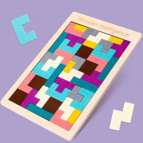 Puzzle Tetris lemn eSelect