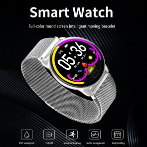 Ceas Sport Fitness Tracker Smartwatch K99-argintiu