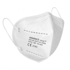 Masca de protectie FFP2 / KN95 / N95, 5 straturi, Certificata CE 2163, sigilata individual