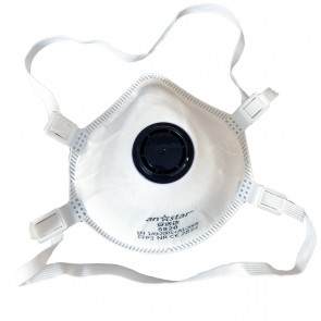 Set 20 bucati Masca protectie conica FFP3 cu Valva respiratorie si filtrare ≥ 99% Certificata CE, Anstar